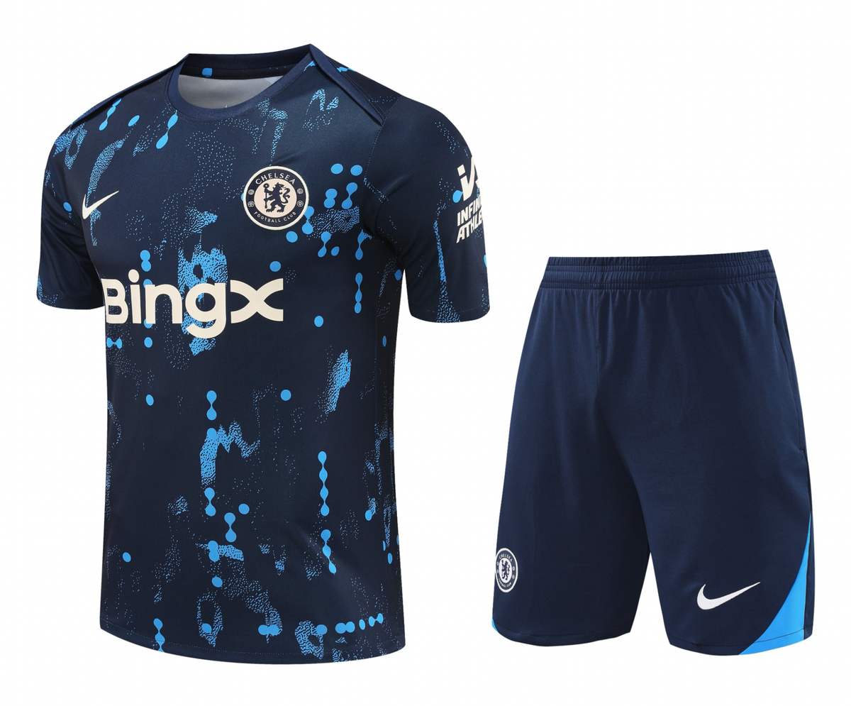 Chelsea 24/25 Men's Navy Pre-Match Training Shirt