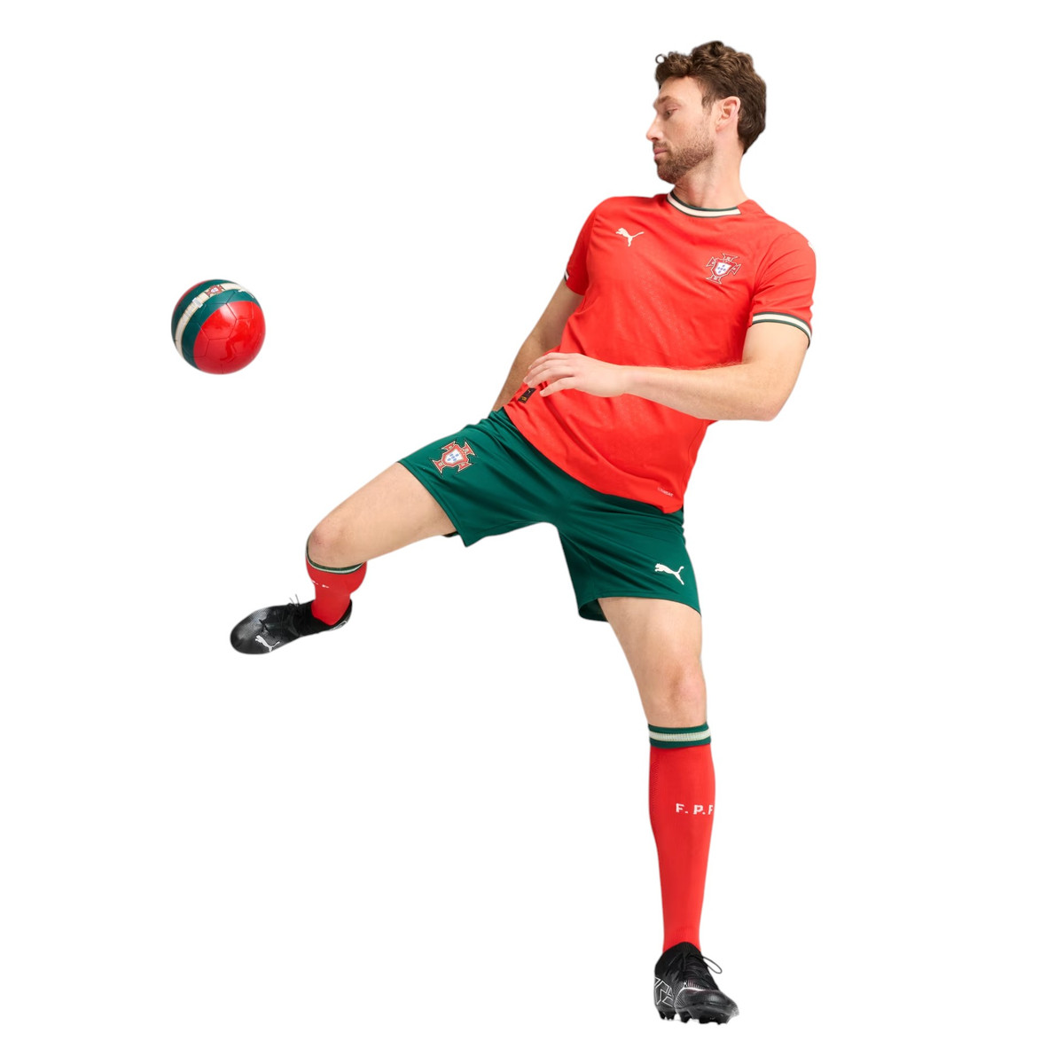 Portugal 2025 Authentic Men's Home Shirt