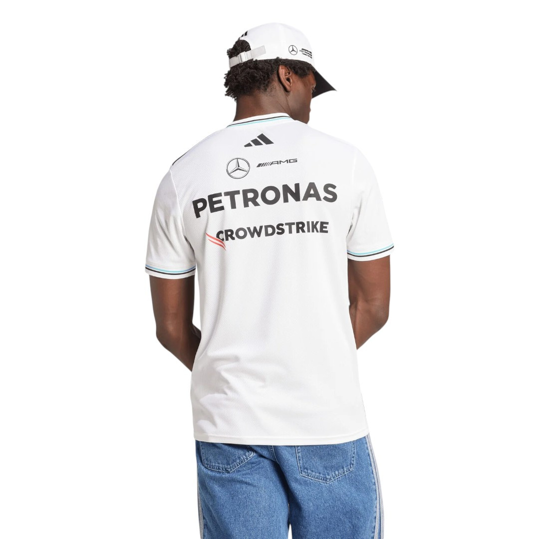 Mercedes-AMG 2025 White Authentic Driver T-Shirt