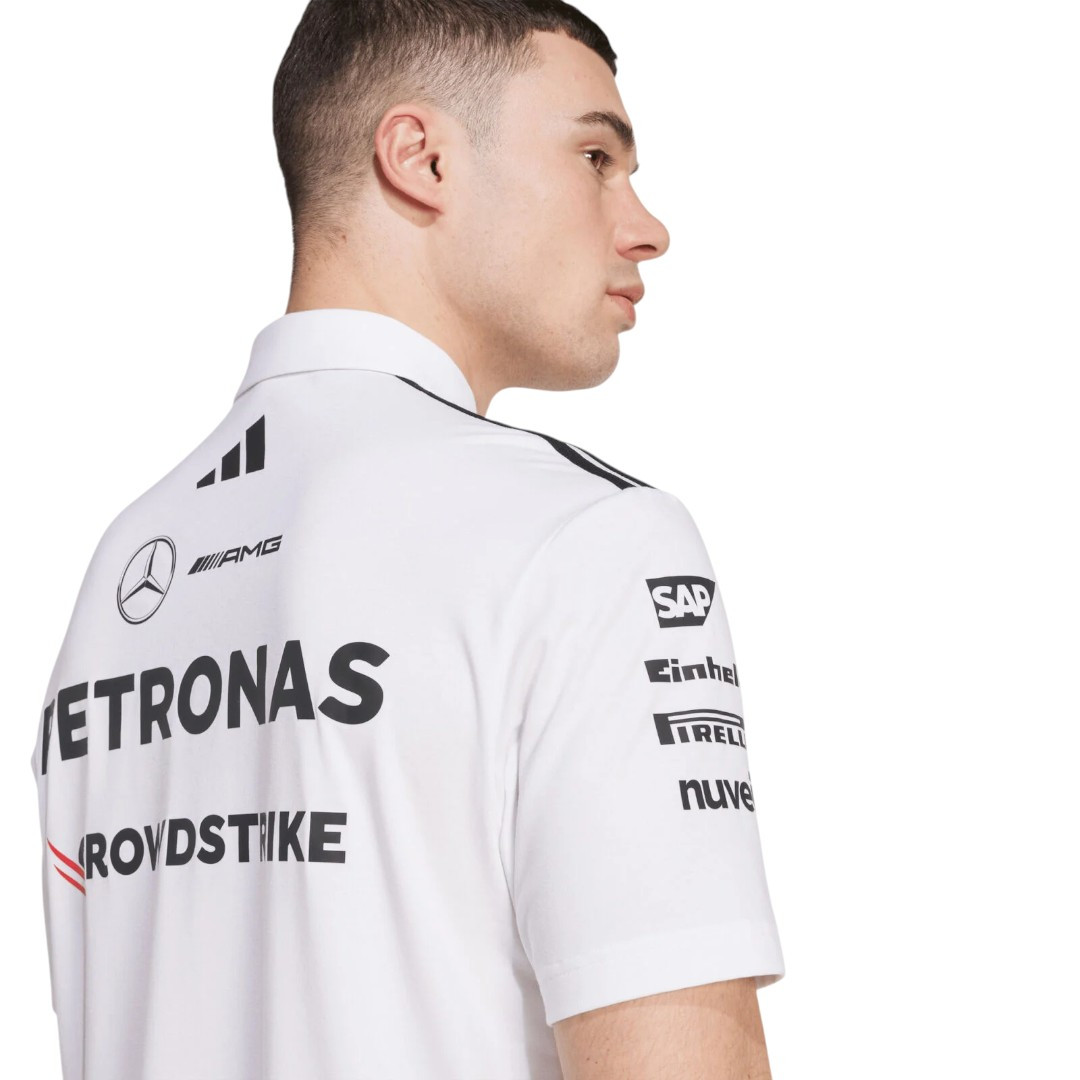 Mercedes-AMG 2025 White Team Polo
