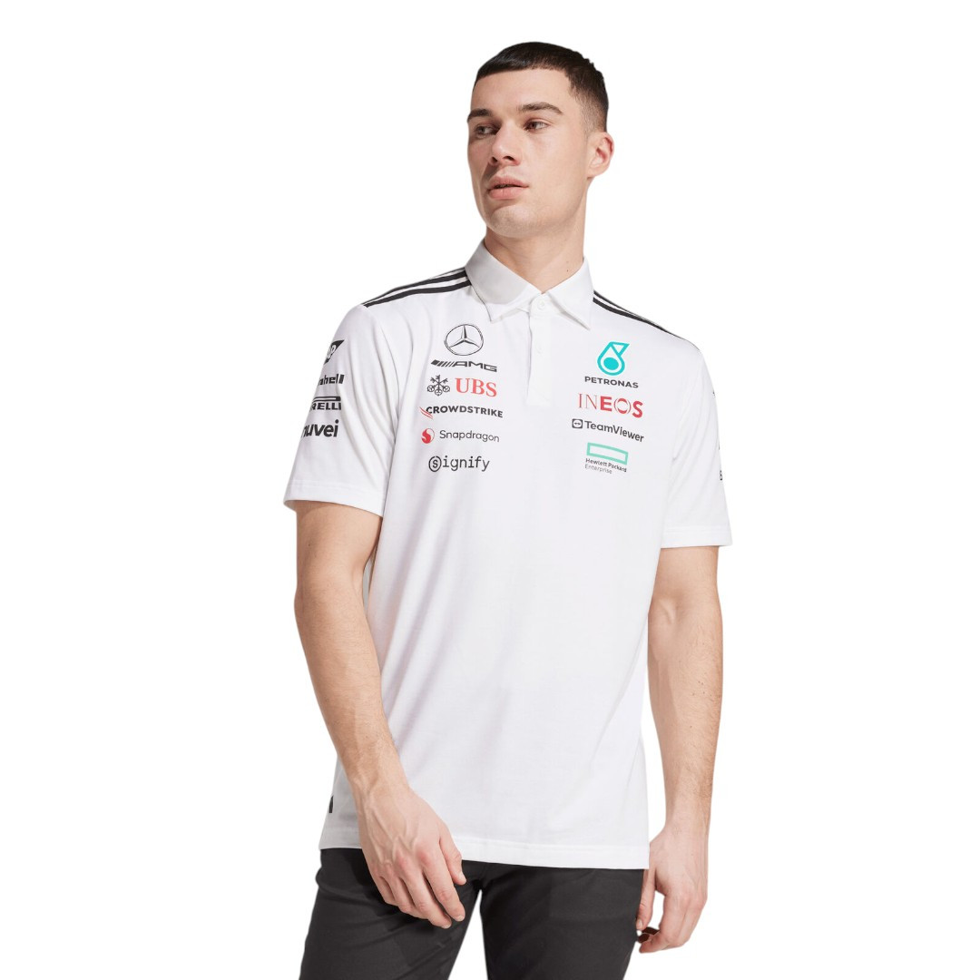 Mercedes-AMG 2025 White Team Polo