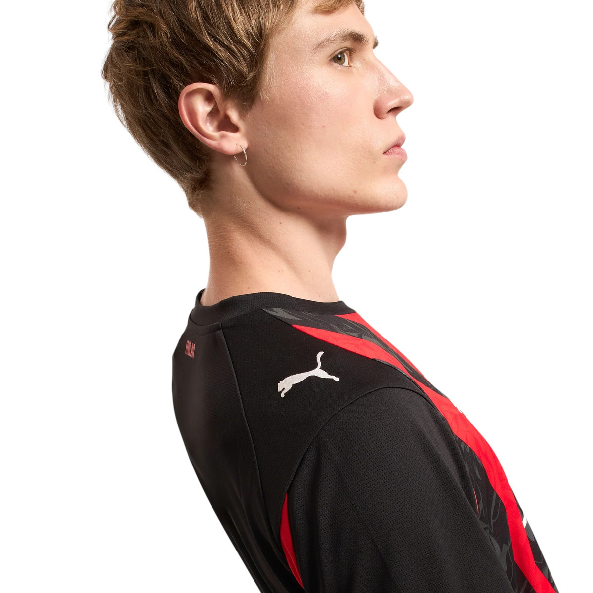 AC Milan 25/26 Men's Home Long Sleeve Shirt