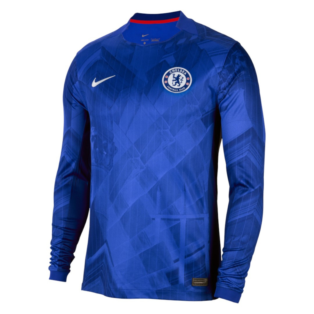 PALMER #10 Chelsea 25/26 Men's Home Long Sleeve Shirt - PL Font