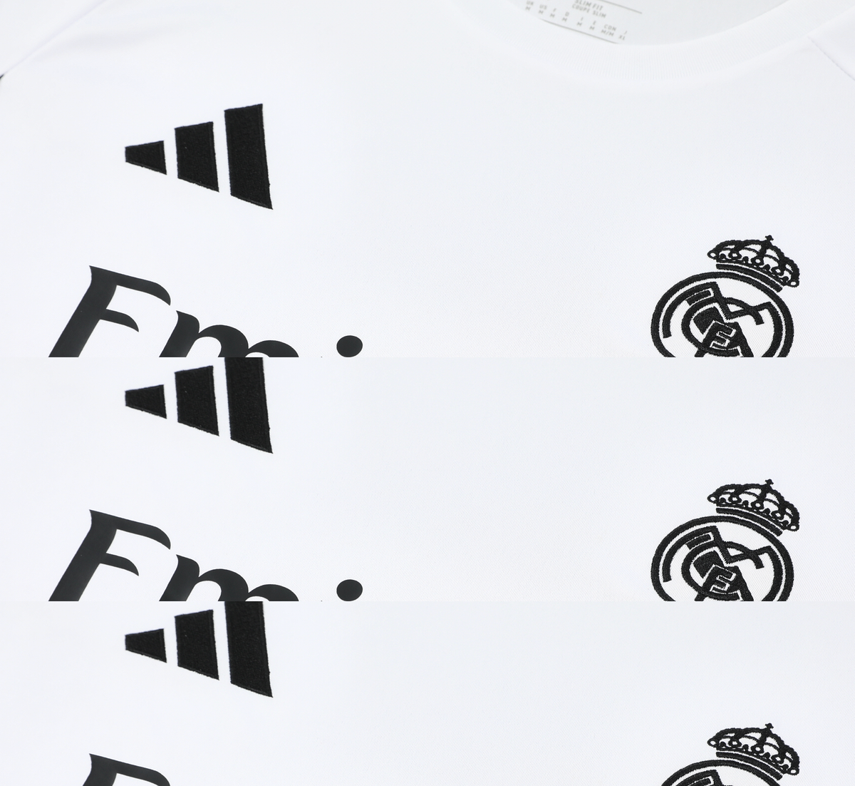 Real Madrid 25/26 Men's White Training Tank Top