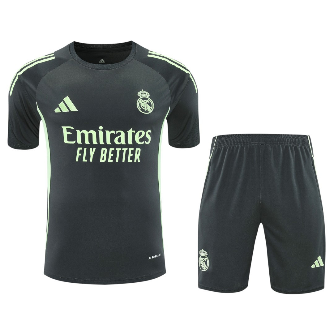Real Madrid 25/26 Men's Dark Olive Training Shirt