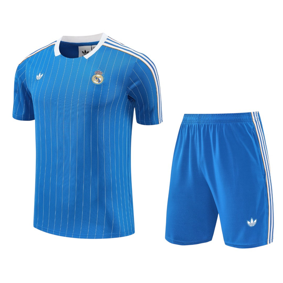 Real Madrid 25/26 Men's Blue Terrace Icon Shirt