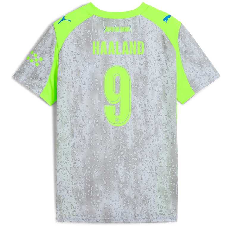 HAALAND #9 Manchester City 25/26 Authentic Men's Third Shirt - City Font