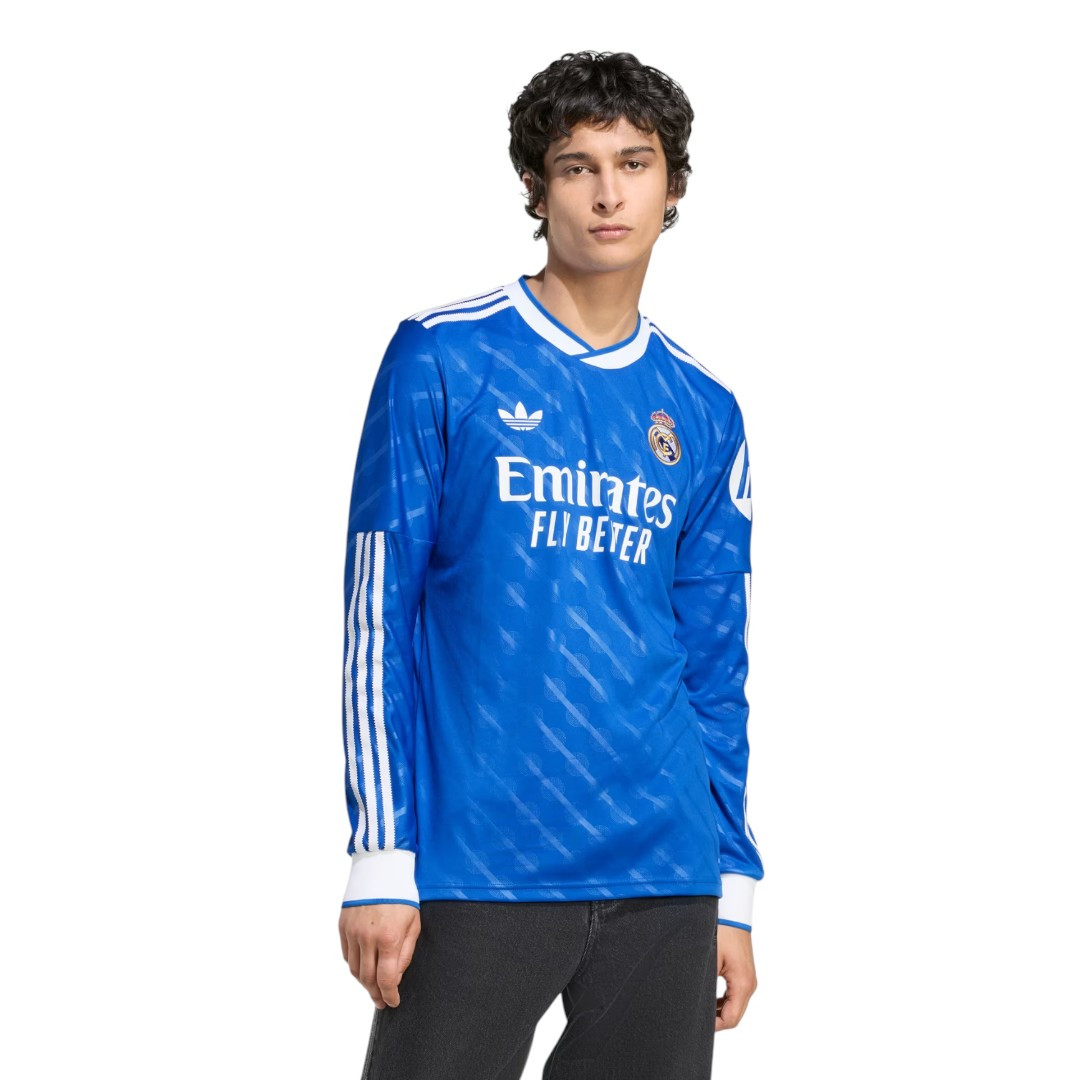 VINI JR #7 Real Madrid 25/26 Men's Third Long Sleeve Shirt