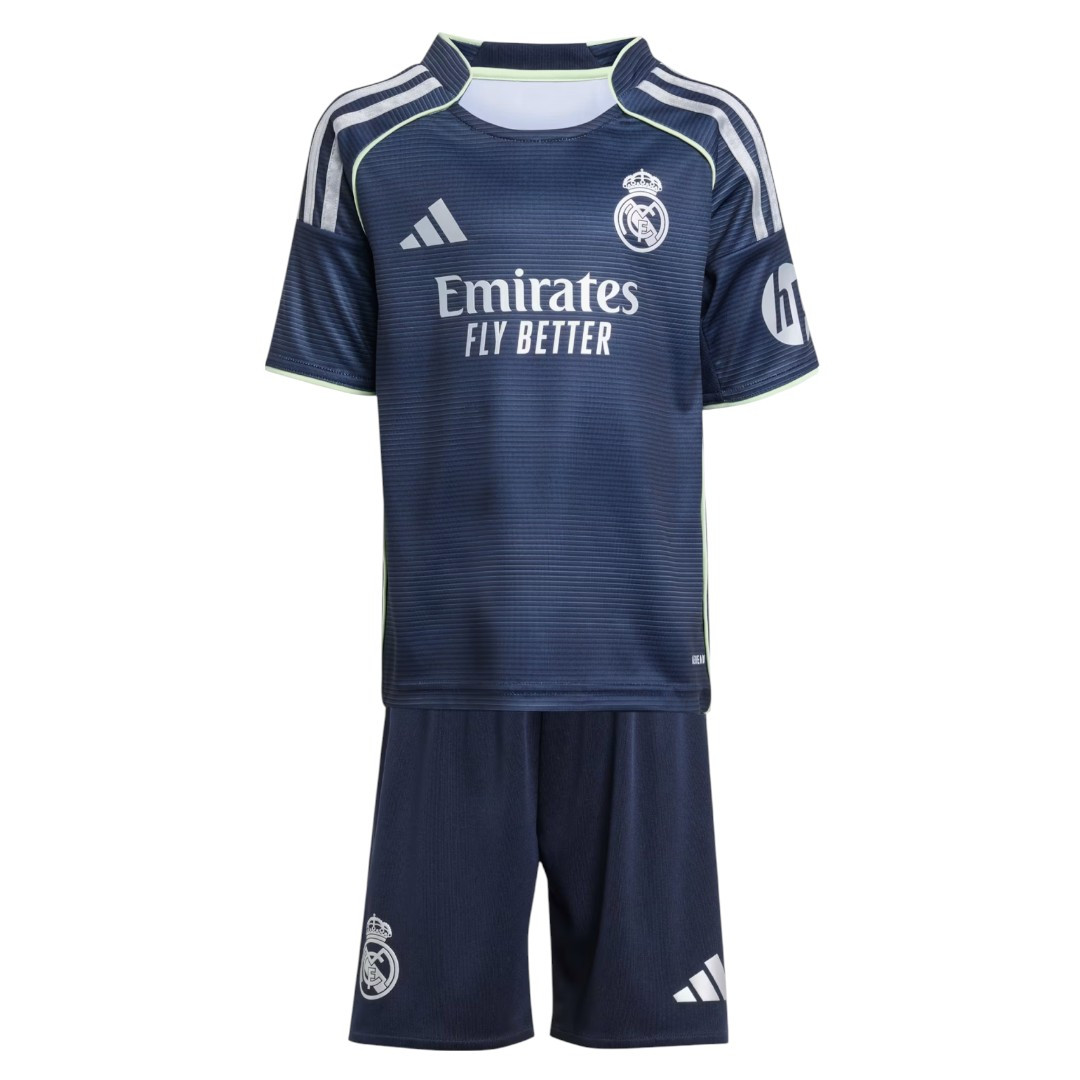 VINI JR #7 Real Madrid 25/26 Kid's Away Mini-Kit