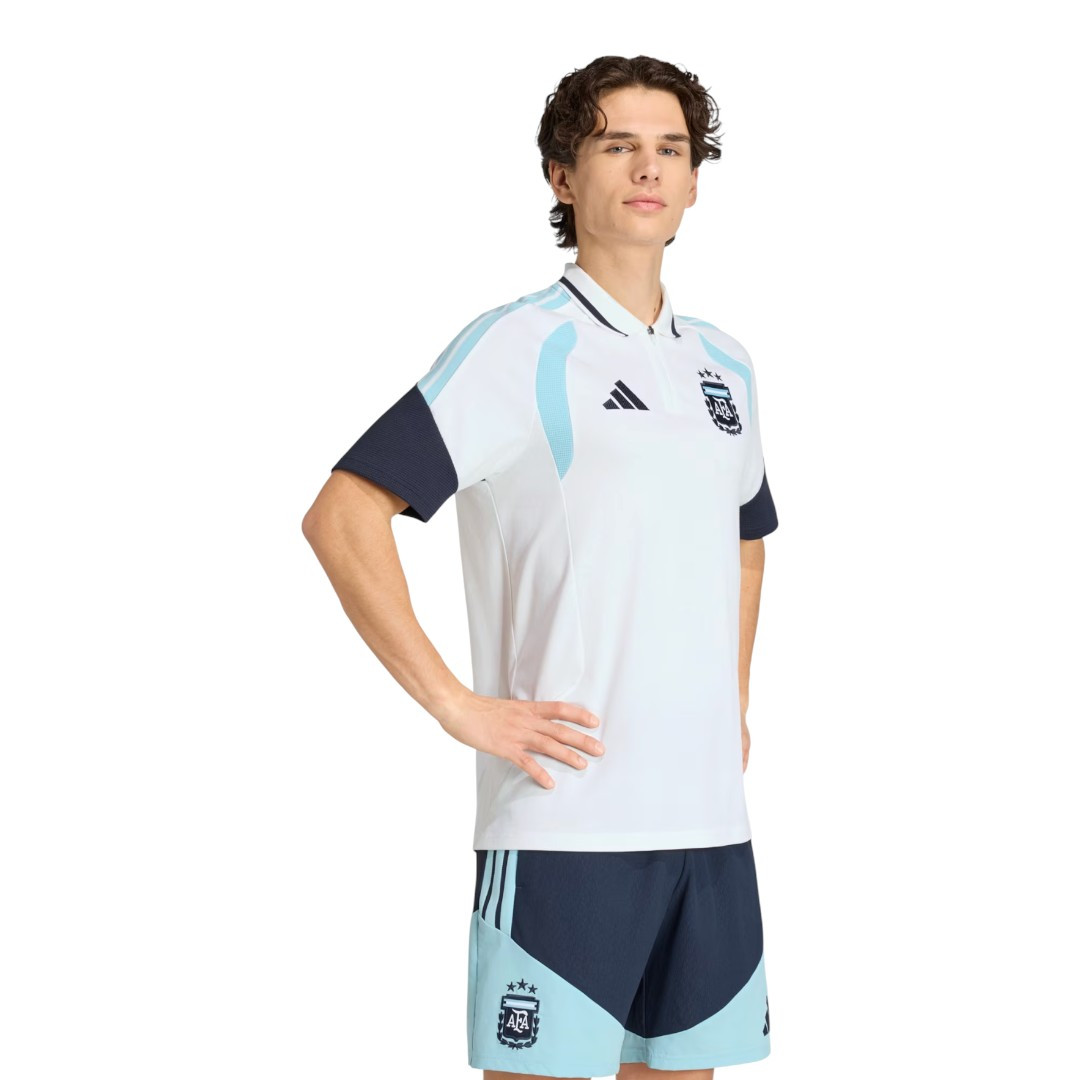 Argentina 2026 Men's White Training Polo