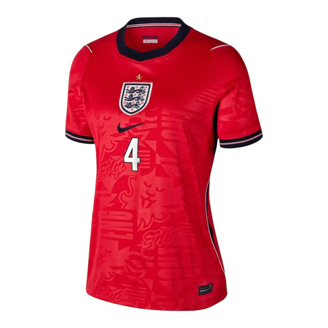 RICE #4 England 2026 Women's Away Shirt
