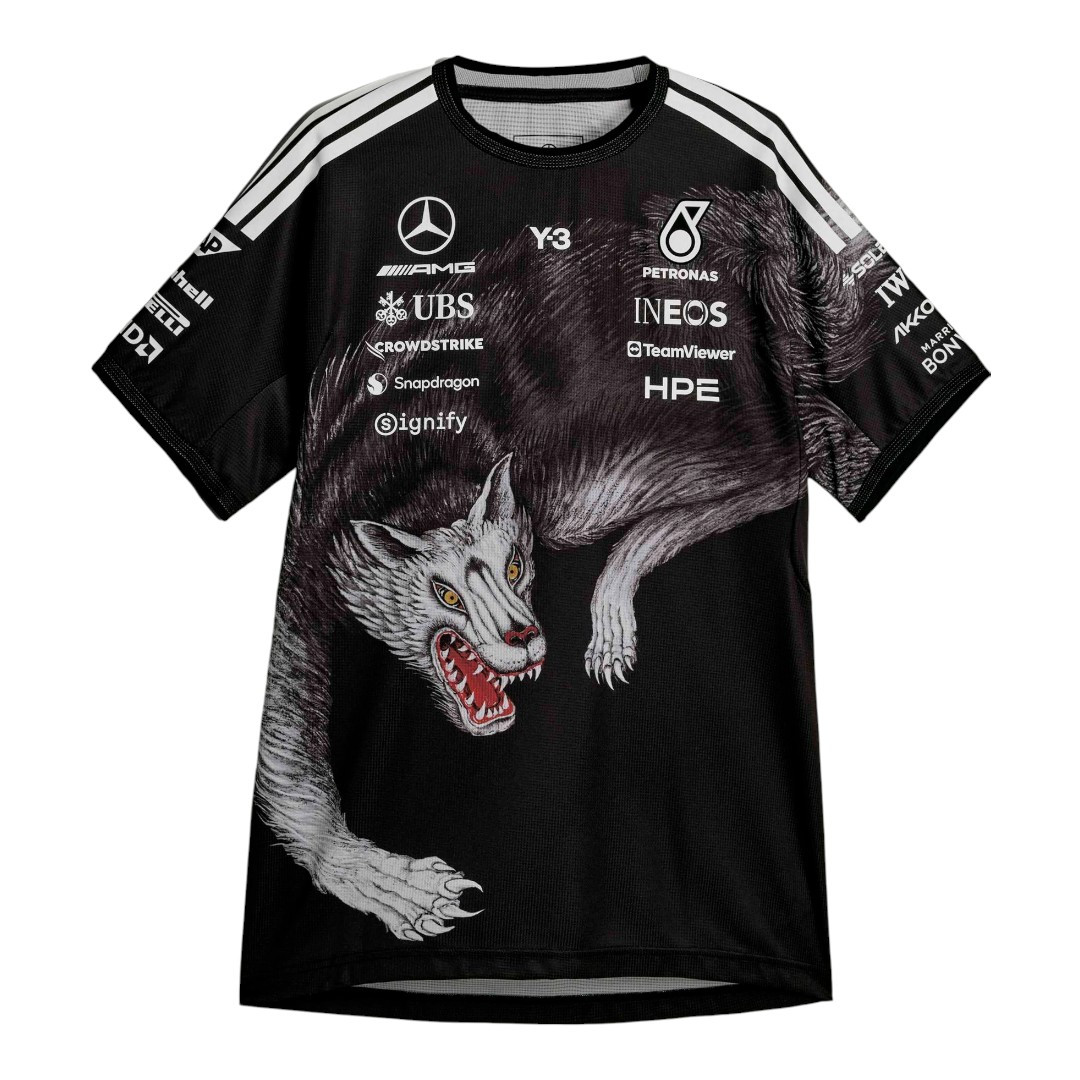 Mercedes-AMG x Y-3 2026 Full Wolf Team Driver Tee