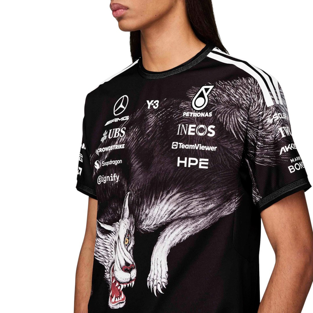 Mercedes-AMG x Y-3 2026 Full Wolf Team Driver Tee