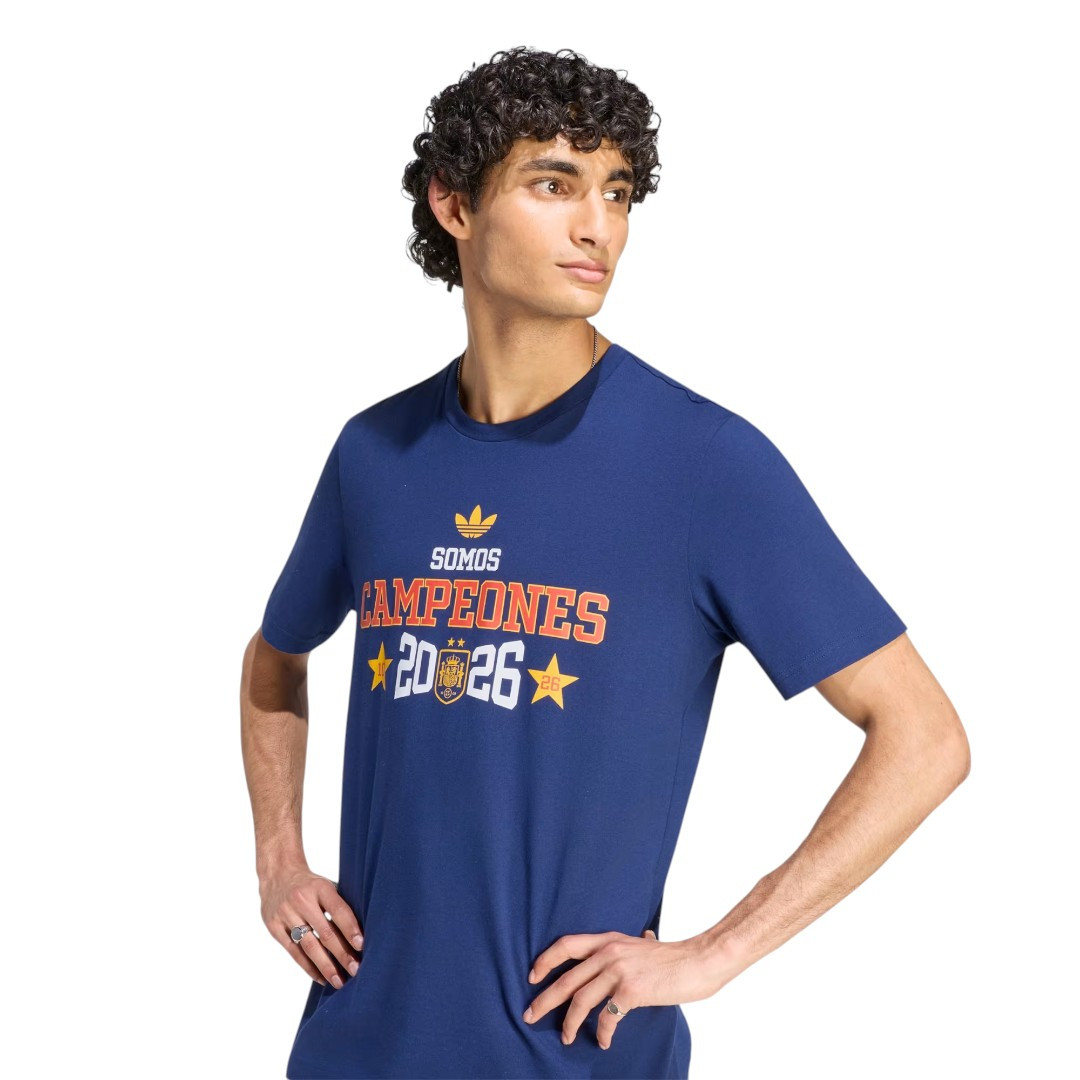 Spain 2026 Men's World Champions Blue T-Shirt