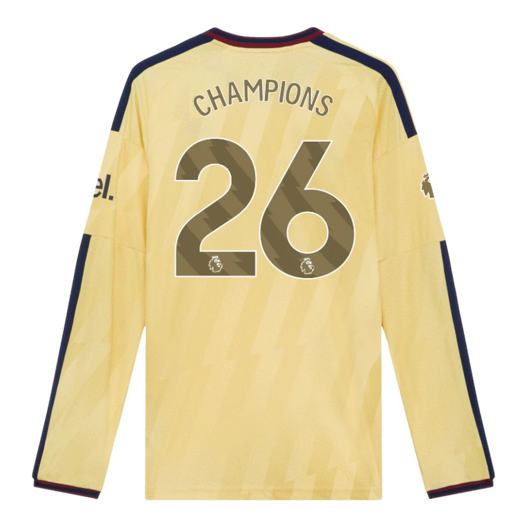 #26 CHAMPIONS Arsenal 26/27 Men's Third Long Sleeve Shirt