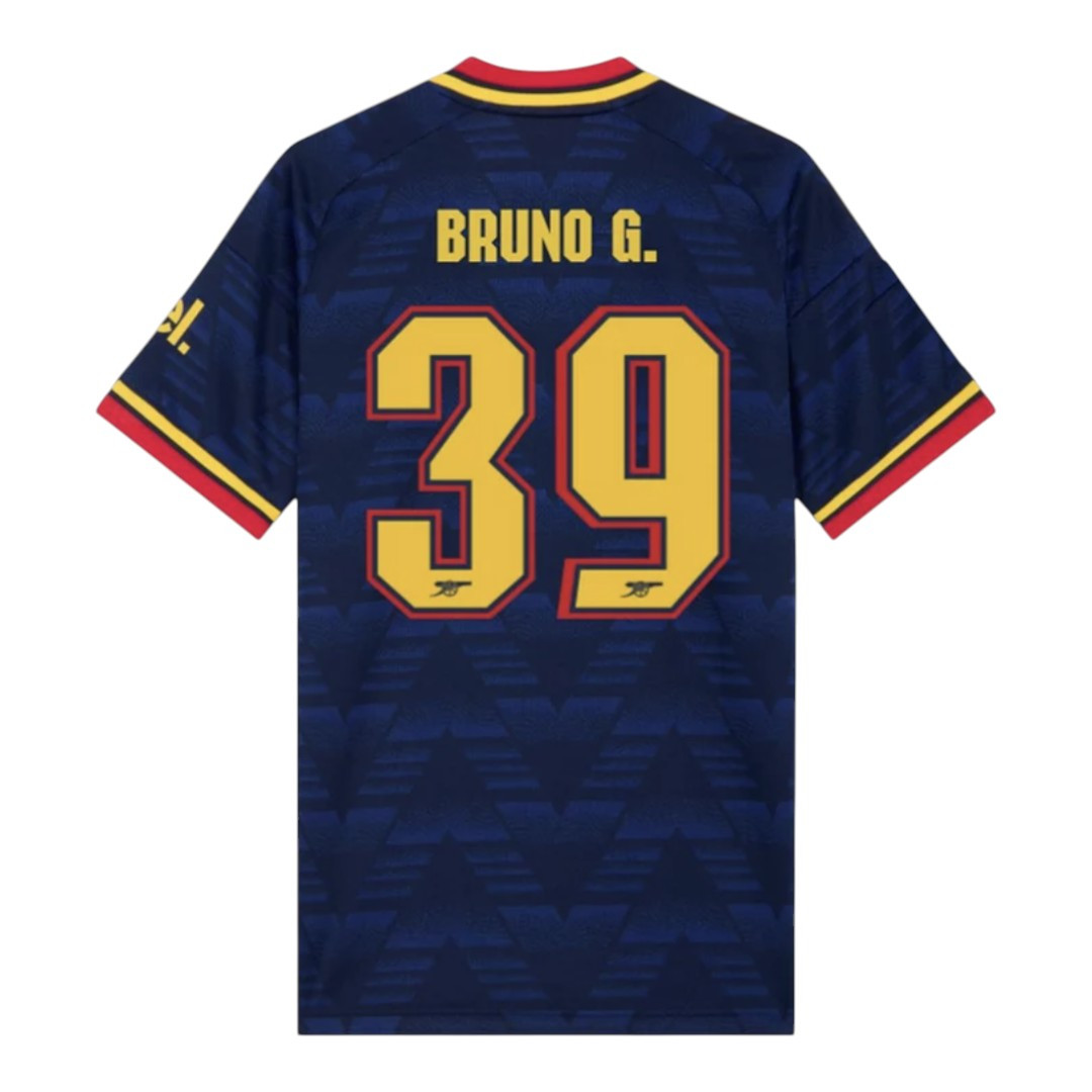 BRUNO G. #39 Arsenal 26/27 Stadium Men's Away Shirt - Club Font