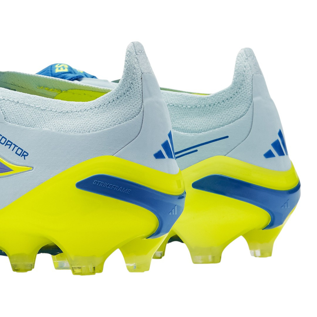 Predator Elite FG Fold-Over Tongue - Light Blue/Yellow