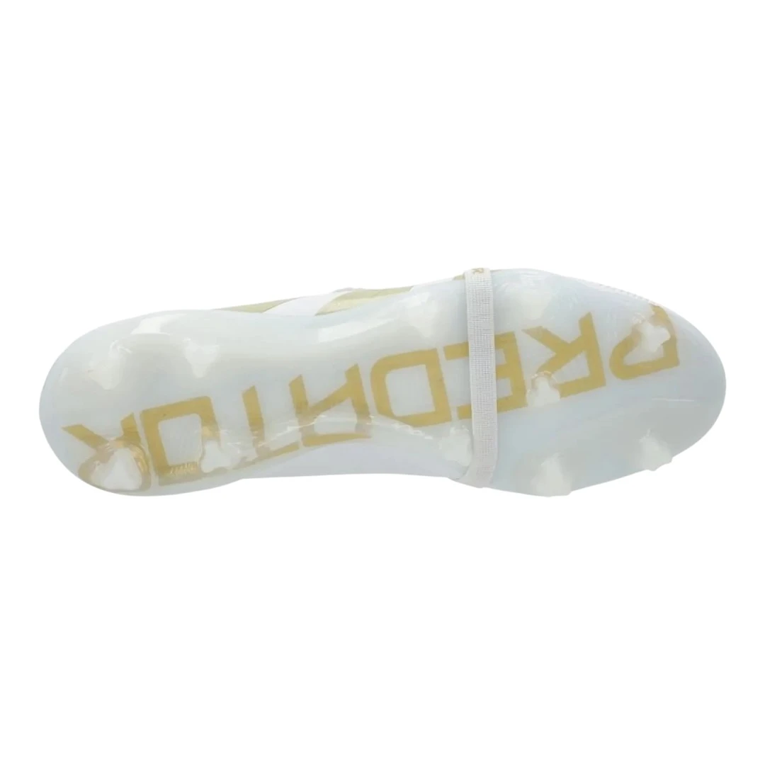 Predator Elite FG Fold-Over Tongue - White/Gold