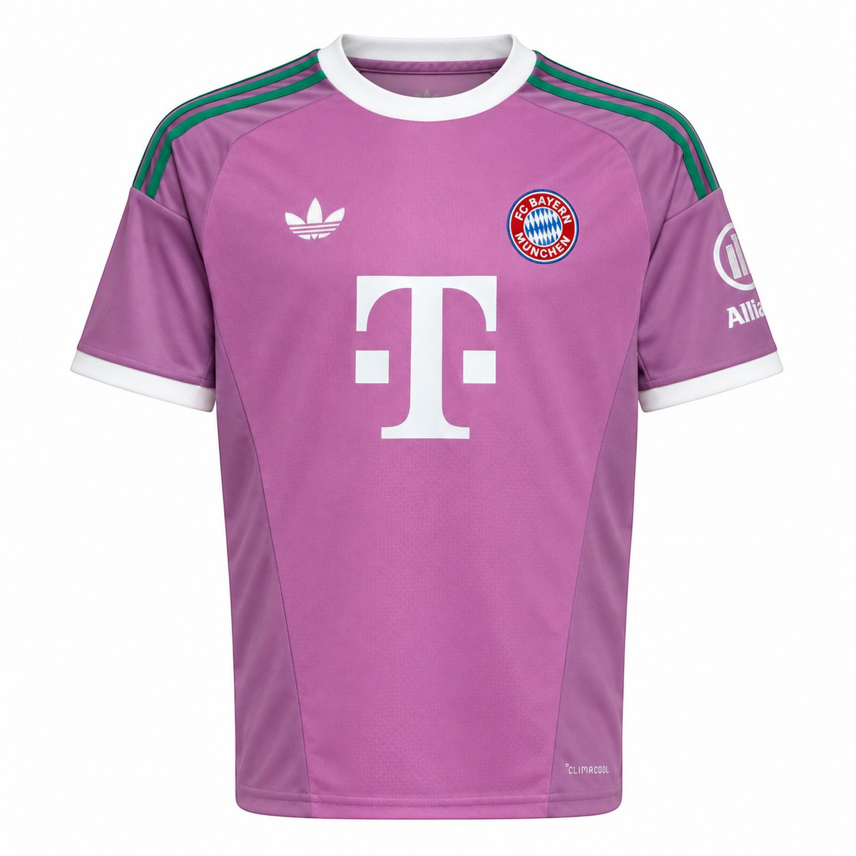 Bayern Munich 26/27 Kid's Purple Goalkeeper Set