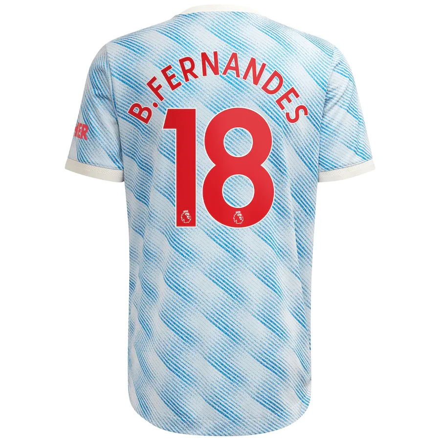 B.FERNANDES #18 Men's 21/22 Authentic Manchester United Away Shirt