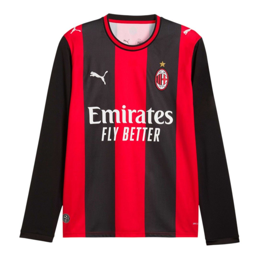 AC Milan 26/27 Men's Home Long Sleeve Shirt