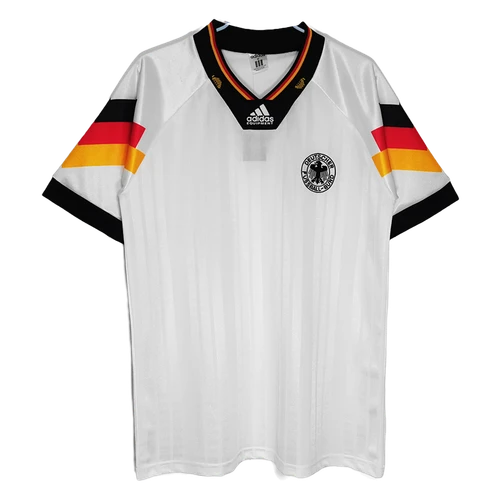Germany 1992 Men's Home Retro Shirt