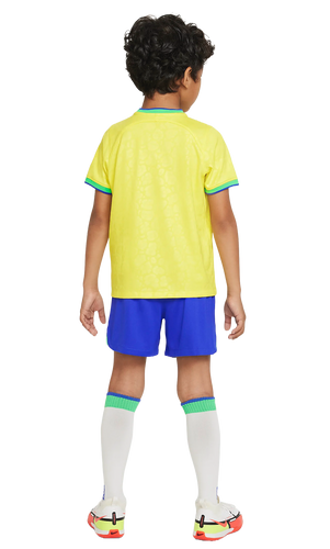 Brazil 2024 Kid's Home Shirt and Shorts