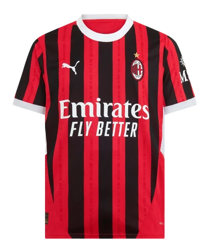 AC Milan 24/25 Kid's Home Shirt and Shorts