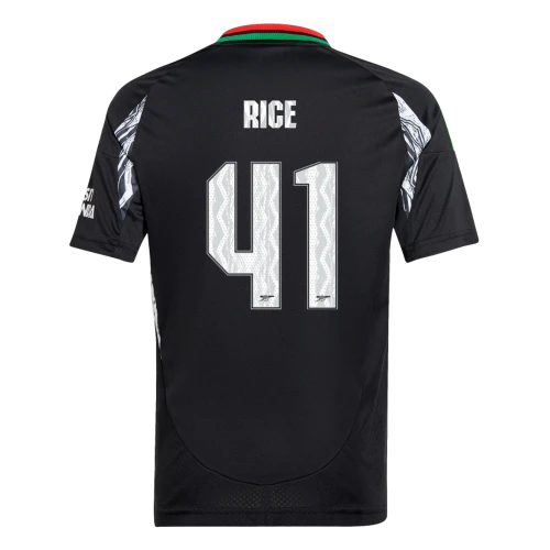 RICE #41 Arsenal 24/25 Kid's Away Shirt and Shorts - Arsenal Font
