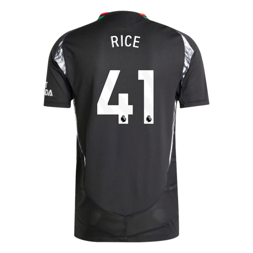 RICE #41 Arsenal 24/25 Authentic Men's Away Shirt - PL Font