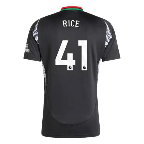 RICE #41 Arsenal 24/25 Stadium Men's Away Shirt - PL Font