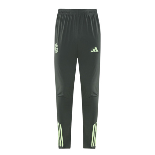 Real Madrid 25/26 Men's Lime Green Long Zip Windbreaker