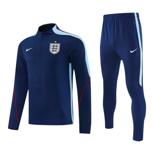 England 2026 Men's Navy Short Zip Tracksuit