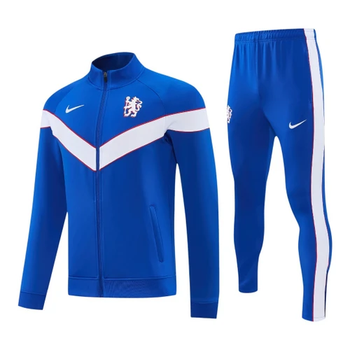 Chelsea 26/27 Men's Blue Long Zip Tracksuit