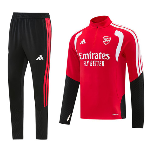 Arsenal 26/27 Men's Red Short Zip Tracksuit