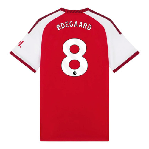 ØDEGAARD #8 Arsenal 26/27 Stadium Men's Home Shirt - PL Font
