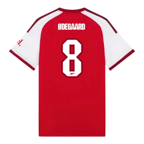 ØDEGAARD #8 Arsenal 26/27 Stadium Men's Home Shirt - Club Font