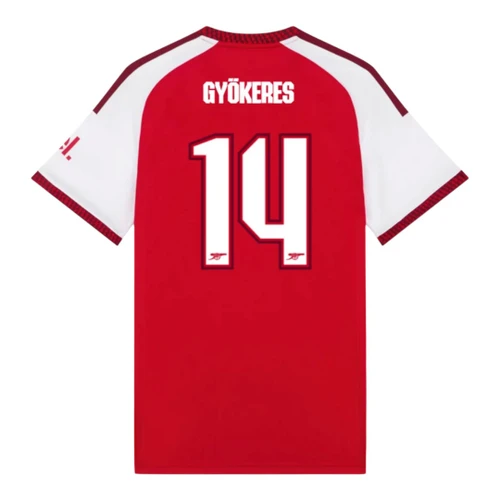 GYÖKERES #14 Arsenal 26/27 Stadium Men's Home Shirt - Club Font