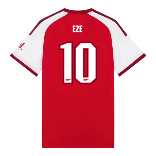 EZE #10 Arsenal 26/27 Stadium Men's Home Shirt - Club Font