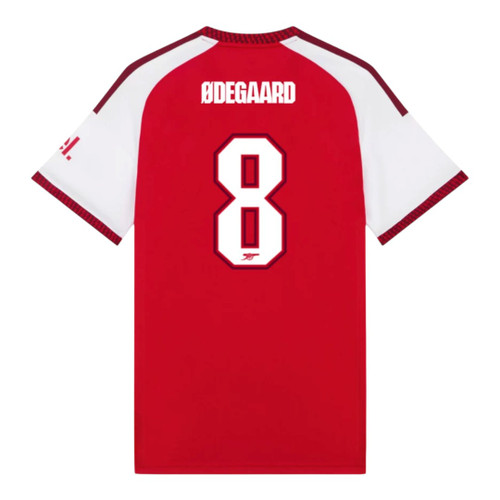 ØDEGAARD #8 Arsenal 26/27 Authentic Men's Home Shirt - Club Font