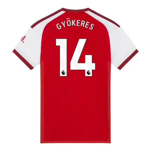 GYÖKERES #14 Arsenal 26/27 Women's Home Shirt - PL Font