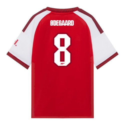 ØDEGAARD #8 Arsenal 26/27 Kid's Home Set - Club Font