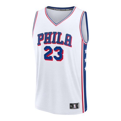 JAMES #23 Philadelphia 76ers 26/27 Men's Fast Break Jersey - Association