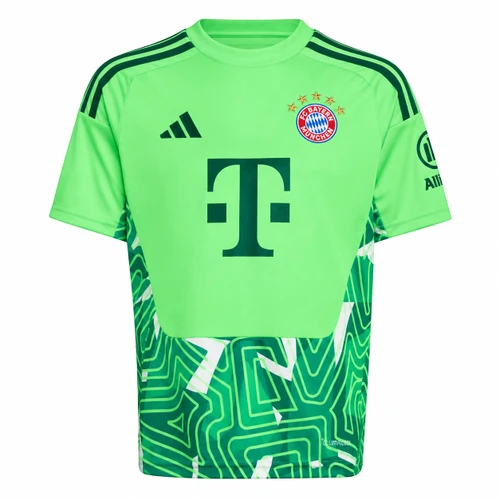 Bayern Munich 26/27 Kid's Green Goalkeeper Set