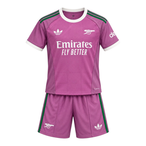 Arsenal 26/27 Kid's Pink Goalkeeper Set