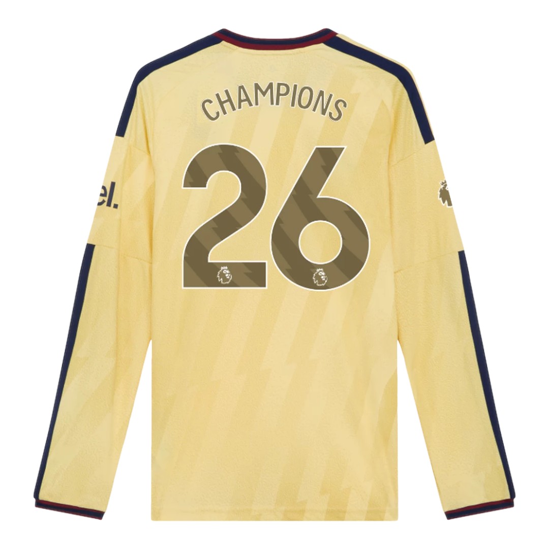 #26 CHAMPIONS Arsenal 26/27 Men's Third Long Sleeve Shirt