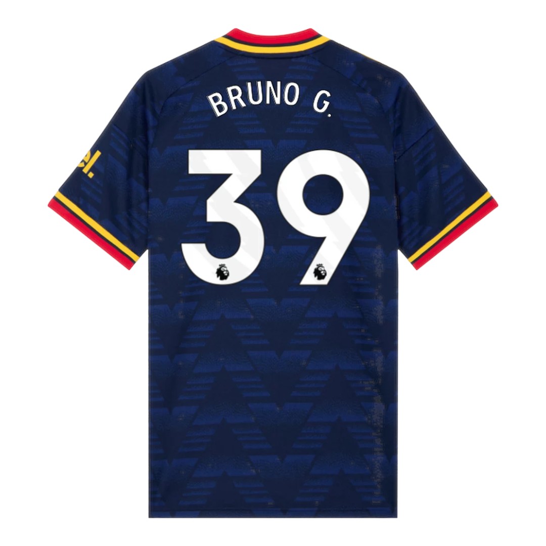 BRUNO G. #39 Arsenal 26/27 Stadium Men's Away Shirt - PL Font