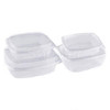 Somoplast [912] Clear Rect. Container [2000cc] - SHOPLER