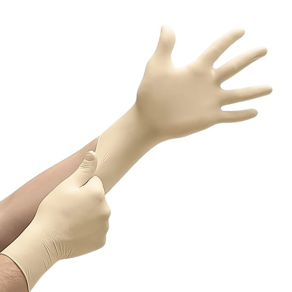 Latex Gloves [Small] Powder Free 10 packs of 100 - SHOPLER