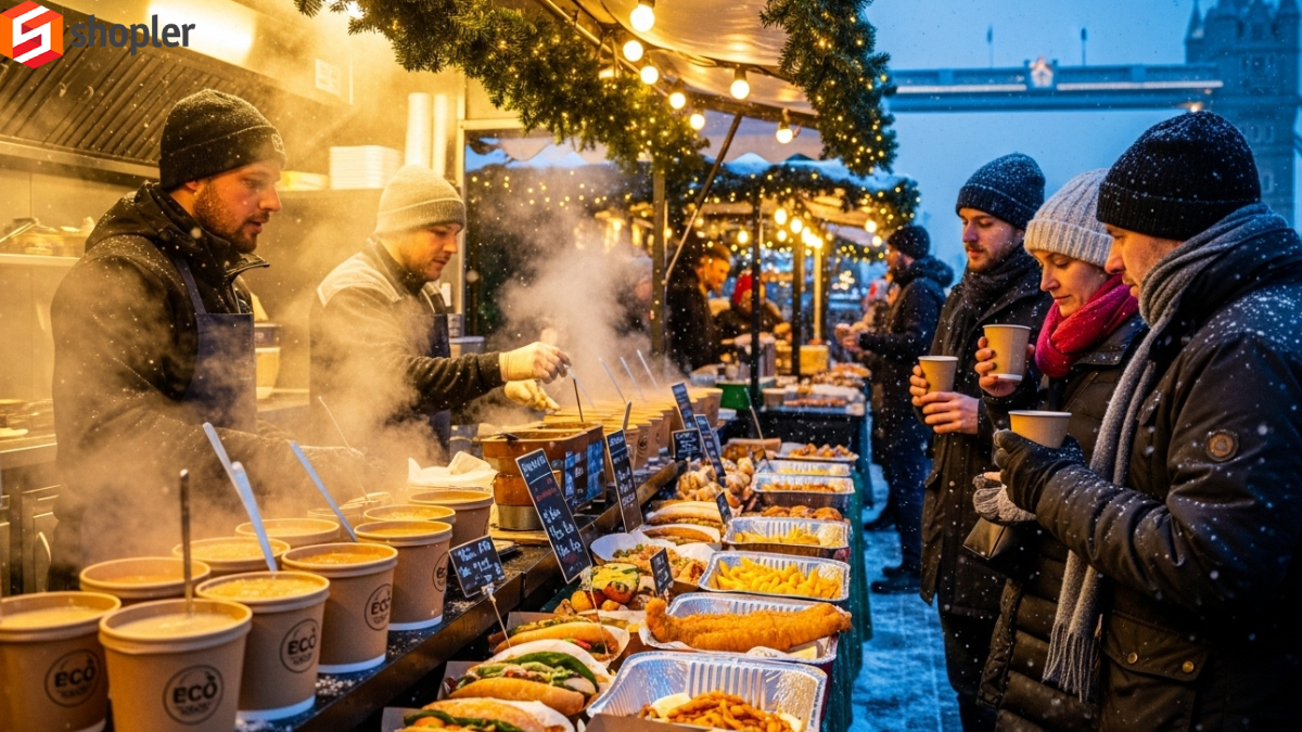 Shocking Weather Forecast Snow Hits London: Cozy Meals and Food ...